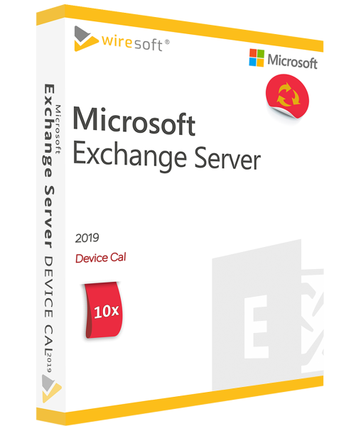 Microsoft Exchange Server 2019 - 10 Pack Device CAL