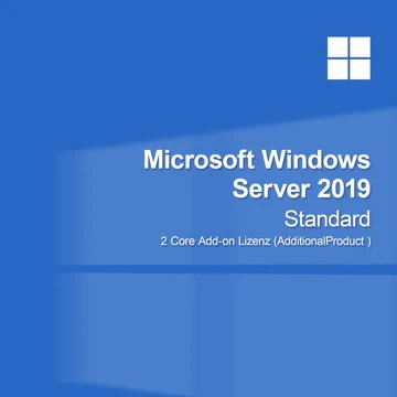 MICROSOFT WINDOWS SERVER 2019 STANDARD 2-CORE